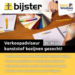 Vacature verkoopadviseur - Select Windows Bijster Hillegom