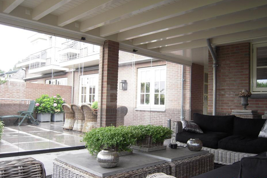 veranda met balkonbeglazing - Select Windows Bijster Hillegom